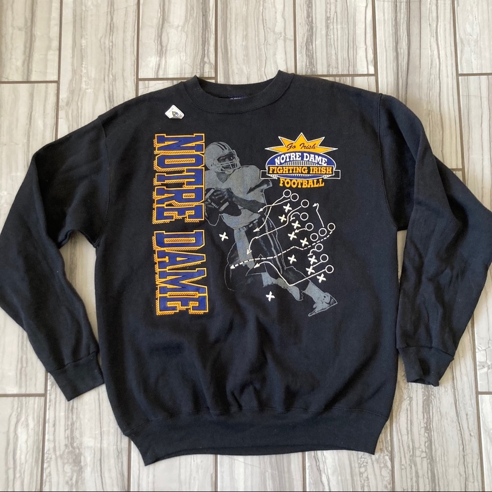 NWOT Notre Dame vintage sweater. USA made
